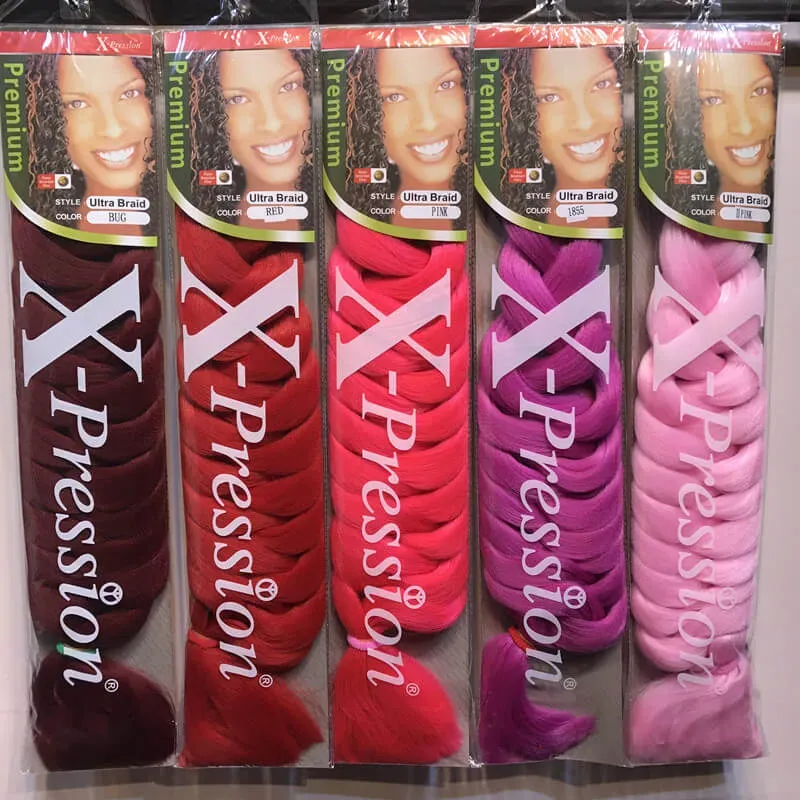 Braiding Hair Extensions (X-pression)