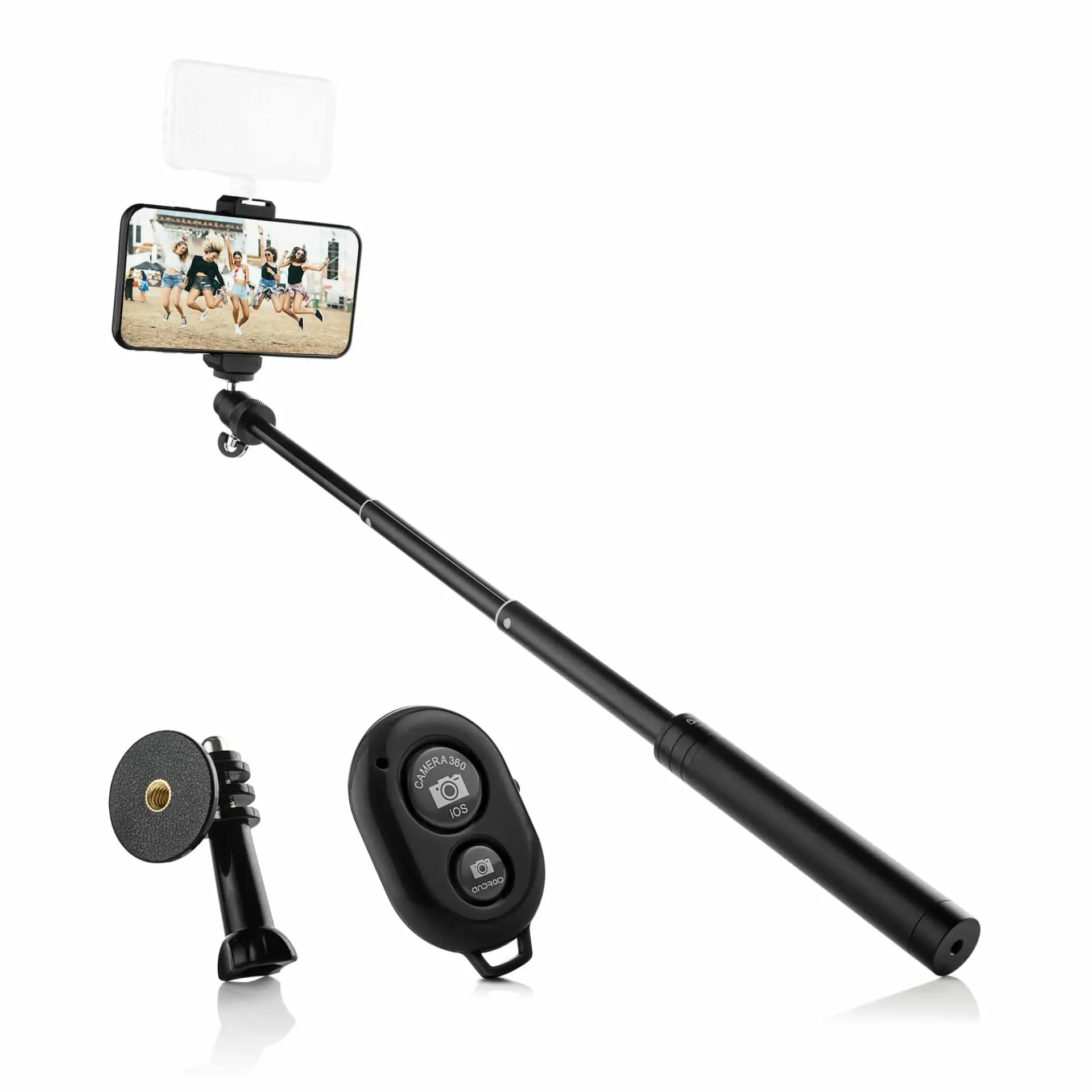 Bluetooth Selfie Stick With Remote