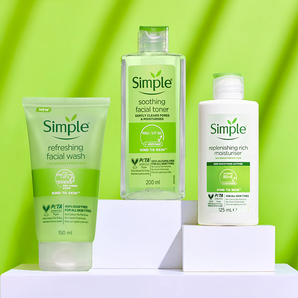 Simple Kind to Skin Face Wash